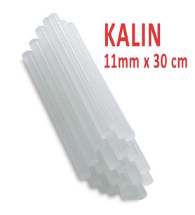 Sıcak Mum Silikon 1 Kg 11.2 Mm Kalın Silikon (Beyaz)