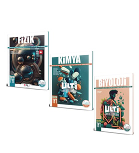 Bes Yayınları TYT Fizik Kimya ve Biyoloji Ulti Serisi Soru Bankası Seti 3 Kitap