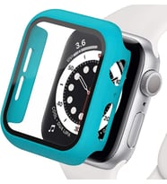 Apple Watch 38 mm Kasa ve Ekran Koruyucu Kılıf (Mavi)