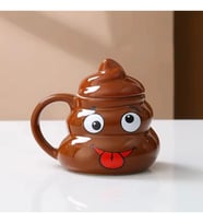 Şakacı Poo Kaka Kupa Bardak