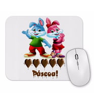 Amor e Pascoa Mouse Pad