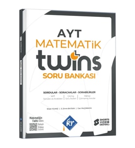 AYT Twins Matematik Soru Bankası KR Akademi Yayınları