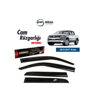Cam Rüzgarlığı Volkswagen Amarok 2009-2021 ile uyumlu Uyumlu (Antrasit)