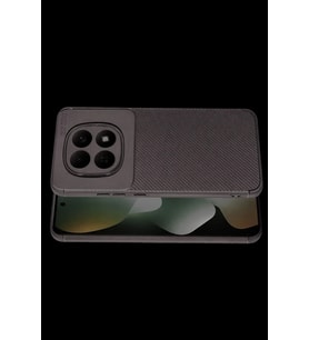 Pilelistore   Xiaomi Redmi Note 15 Pro 5G Auto Focus Karbon Kapak - Gri