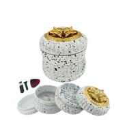 Vıp Premium Grınder 63mm 4 Kat Herbal Baharat Öğütücü Paslanmaz Çelik