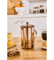 Prenss French Press 800 ml Amber, Şık ve Dayanıklı Kahve Demleme Aleti