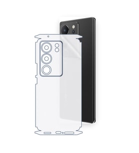 SChitec VIVO V29 5G Uyumlu Fullbody Arka Kaplama Hidrojel Koruyucu Film