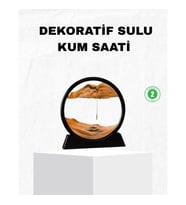 Mey İthalat® Dekoratif Kum Saati – Şık Masa Üstü Aksesuar, Dayanıklı Malzeme, Modern ve Klasik Tasar