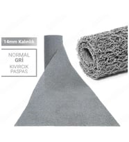 100X700CM GRİ KIVIRCIK PASPAS-HALI KAYMAZ YOLLUK LİDYA 14MM