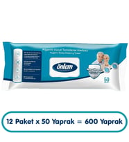 Önlem Hijyenik Vücut Temizleme Havlusu 50x12 600 Yaprak