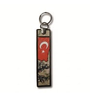TPU Çift Taraflı Anahtarlık - Bir Gece Ansızın Gelebiliriz (Çok Renkli)