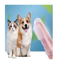 Kedi Ve Köpek Parmak Diş Fırçası (Saklama Kutulu) Parmağa Takılan Hayvan Diş Kaşıma Fırçası