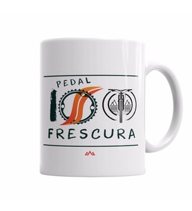 Grupo Pedal 100 Frescura  Branca Kupa Bardak Porselen