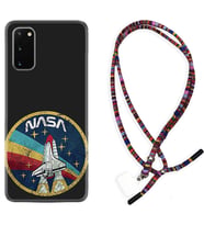 Samsung A02S A03S A10 A12 A13 A21S A22 Kılıf Boyun Asklı Rasta Silikon Nasa 1326