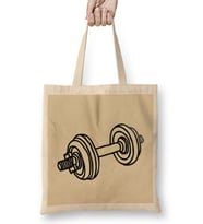Gym Workout Fitness Lover Motivation Gift Quotes For MEN Women Bez Çanta Uzun Saplı