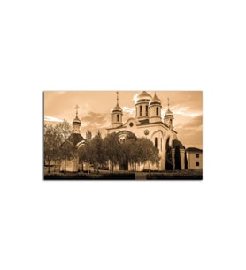 DBSanatevi Mimari Kilise Tablo 50 X 70 cm