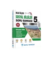 Mutlu Yayınları 5. Sınıf Sosyal Bilgiler Bilgi Ölçer Soru Bankası