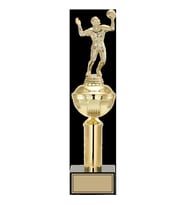ODAK KUPA - Figürlü Kupalar - Voleybol Erkek Figürlü Kupalar FG-047 C - 39 cm