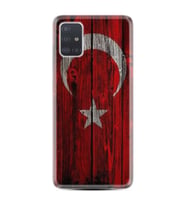 Samsung a71 A72 A73 A7 A9 2018 C7 C9 Kılıf Desenli Silikon Şanlı Türk Bayrağı 2 1317