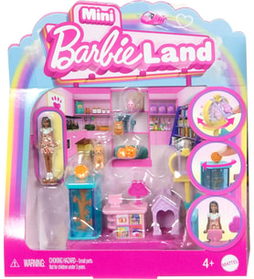 Mini Barbieland Bebek Ve Oyun Seti Jcr29 - Evcil Hayvan Butiği Jcr30 (Çok Renkli)