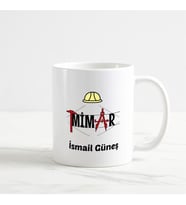 Mimar Kupa Bardak (1. Tasarım) (Beyaz)