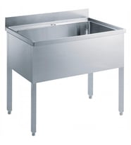 Electrolux Professional Yıkama Tezgahı, 1 Evyeli (960x510x340mm), 1200 Mm SLP12N