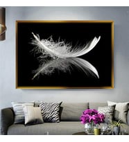 Altın Çerçeveli dekoratif tablo l1804 (Gold)