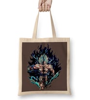 Vegeta DBS Super Sayan Blue Bez Çanta Uzun Saplı