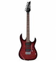 Ibanez GRX70QA-TRB Elektro Gitar (KILIF+ASKI+PENA+JAK KABLO)