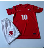 Türkiye Milli Takım Çocuk Futbol Forması Kırmızı 10 NUMARA