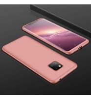 Huawei Mate 20 Pro Uyumlu Kılıf Zore Ays Kapak (Siyah-Mavi)
