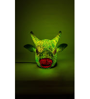 Lumino Cow Head Green (Çok Renkli)