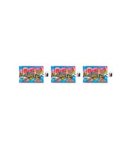 Kişiye Özel İstanbul Temalı Polyester Magnet 3'lü Set - Martılı