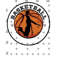 Yenilebilir Şeker Kağıt Basketball Temalı Pasta Süsleme