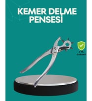 Deri Delme Pensesi 6 Uçlu Ayarlanabilir Kemer Delme Aleti Profesyonel Kullanım
