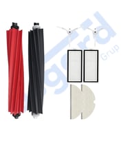 ROBOROCK Q5, Q5+, Q5 PRO,Q5 PRO+ UYUMLU 1 Ana Fırça 2 Yan Fırça 2 Filtre 2 Mop PKT-iasgf0000463