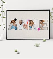 BK Gift Kişiye Özel Fotoğraflı Anne Tasarımlı Kanvas Tablo-1