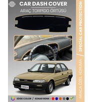 TOYOTA COROLLA (1988-1991) Torpido Örtüsü Panel Halısı Torpido Koruma Tam Uyum UV Koruma Kaymaz
