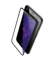 Apple iPhone X Ekran Koruyucu Ön Cam Full Kaplama Siyah