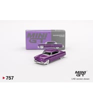Mini GT Lincoln Capri Hot Rod 1954 Purple Metallic 757 (Çok Renkli)