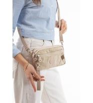 Klinkır Kumaş Mini Çapraz Askılı Kadın Çanta Yağmur Geçirmez El Askılı Çanta 20*10 Cm Mega Bag