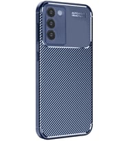 Newface Vivo V30 Lite 4G Kılıf Auto Focus Karbon Kapak - Lacivert