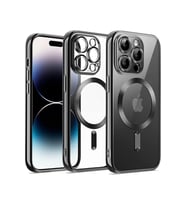 Newface iPhone 12 Pro Kılıf Kross Magneticsafe Kapak - Siyah