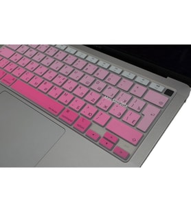 Rusça Klavye Koruyucu Macbook Air M1 Kılıfı A2179 A2337 ile Uyumlu Gradient