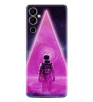 Tecno Pova Neo 2 Kılıf Resimli Desenli Silikon Platinium Series Astro Purple2 1907