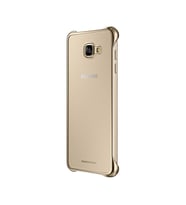 Galaxy A5 (2016) A510F ile Uyumlu Clear Back Cover Kılıf Altın EF-QA510CFEGWW