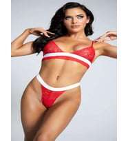 MODELİ GÖZ ALICI İKİLİ TAKIM SÜTYEN KÜLOT (Kırmızı)