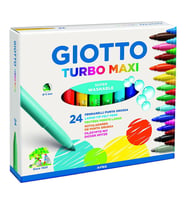 Giotto Turbo Maxi Keçeli Kalem 24 Renk 455000