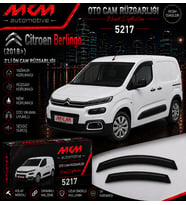 Citroen Berlingo (2018>) 2'Li Ön Mugen Cam Rüzgarlığı