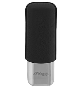 S.T. Dupont Krom Siyah İkili Puro Kılıfı 183260 - TR6665